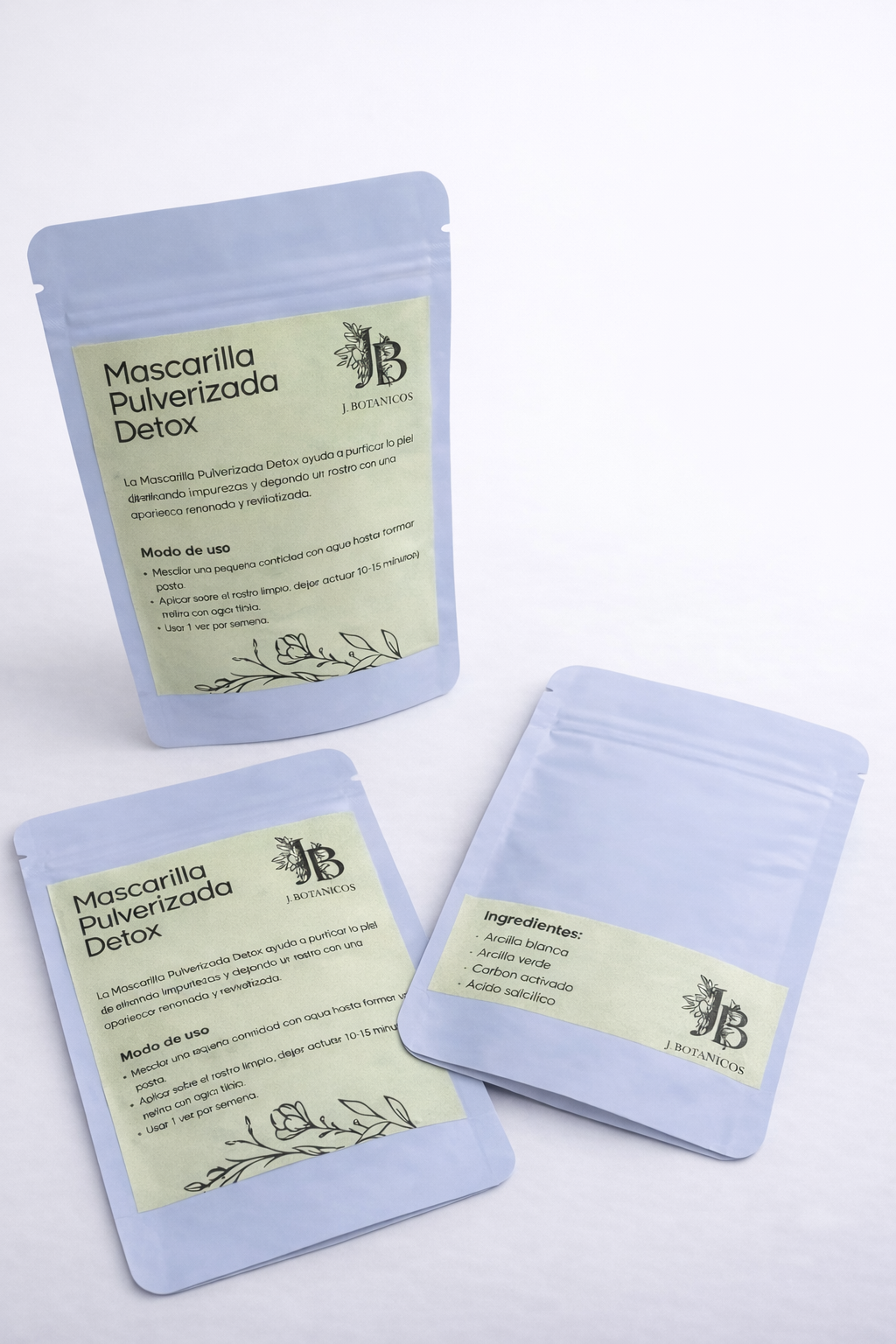 Mascarilla Pulverizada Detox