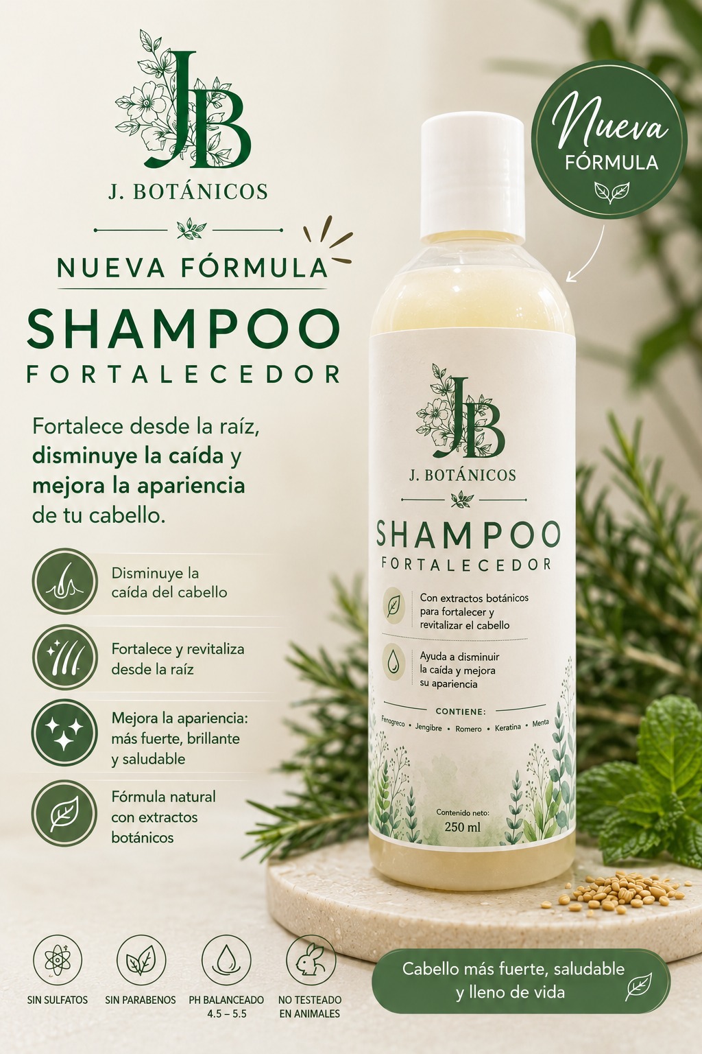 Shampoo Fortalecedor - Imagen 2