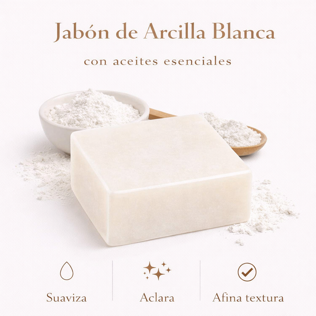 Jabón de Arcilla Blanca