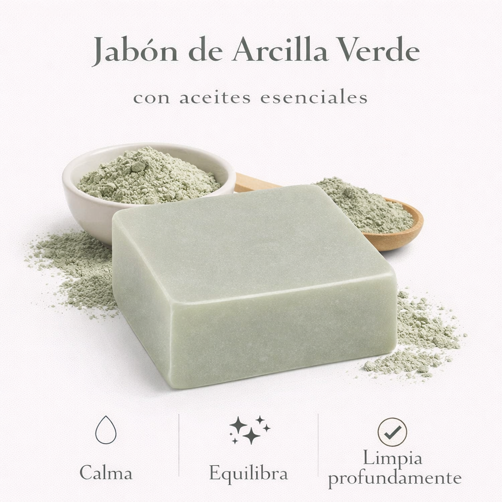 Jabón de Arcilla Verde